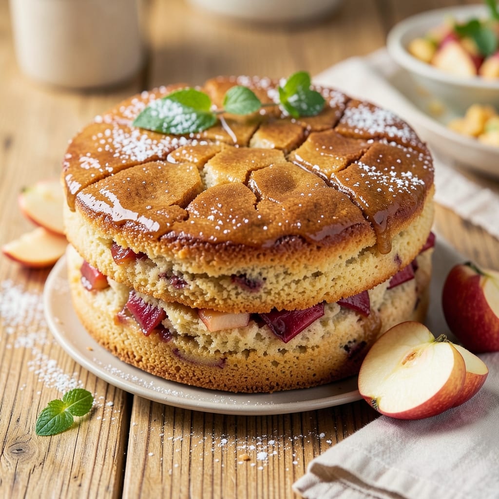 Apple Cake Recipe With Brown Sugar Glaze: Caramel-Kissed Layers and Buttery Moisture