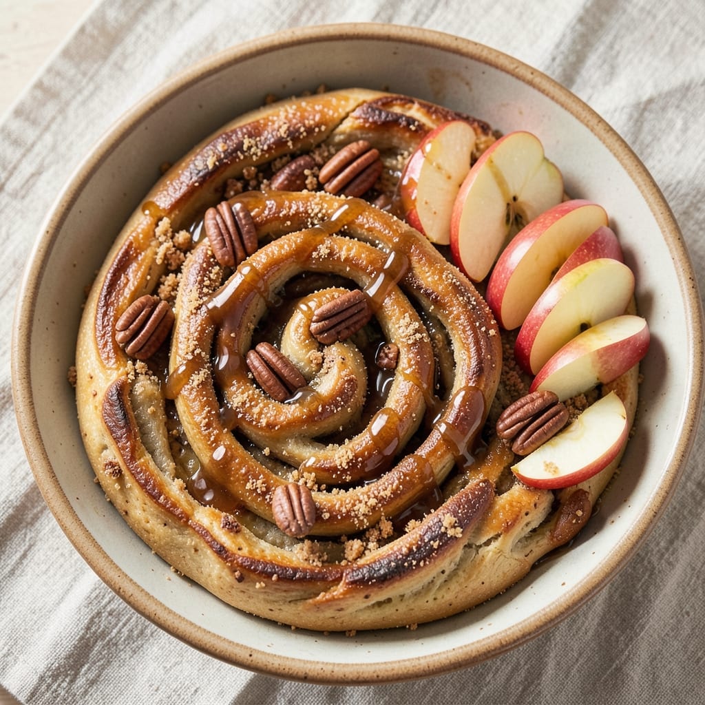 Apple Cinnamon Pretzel Recipe: Caramel-Drizzled Crunch With Soft Centers