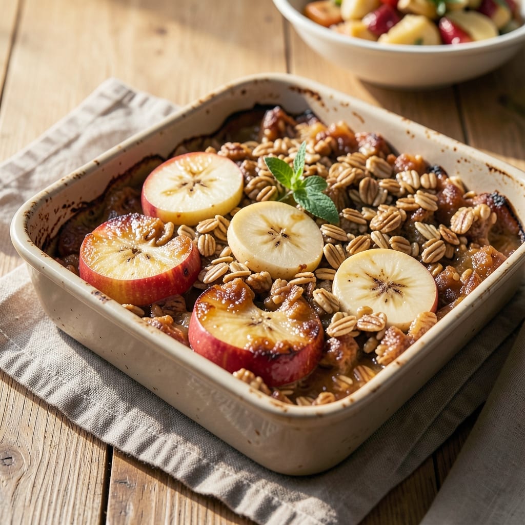 Apple Banana Crisp Recipe: Warm Spice Crunch With Caramelized Fruit