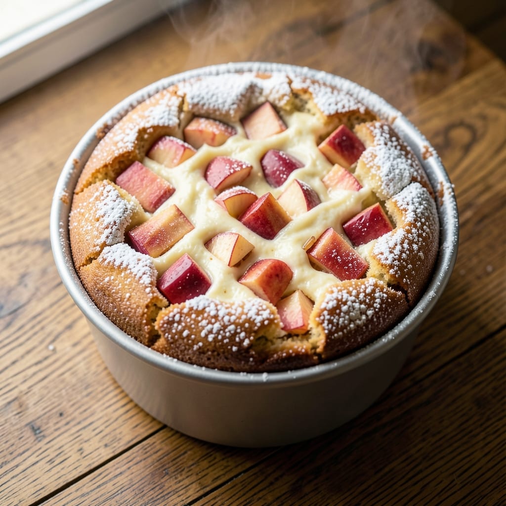 Apple Cake Recipe in Tube Pan: Warm Spiced Layers With Fondant Crown Magic