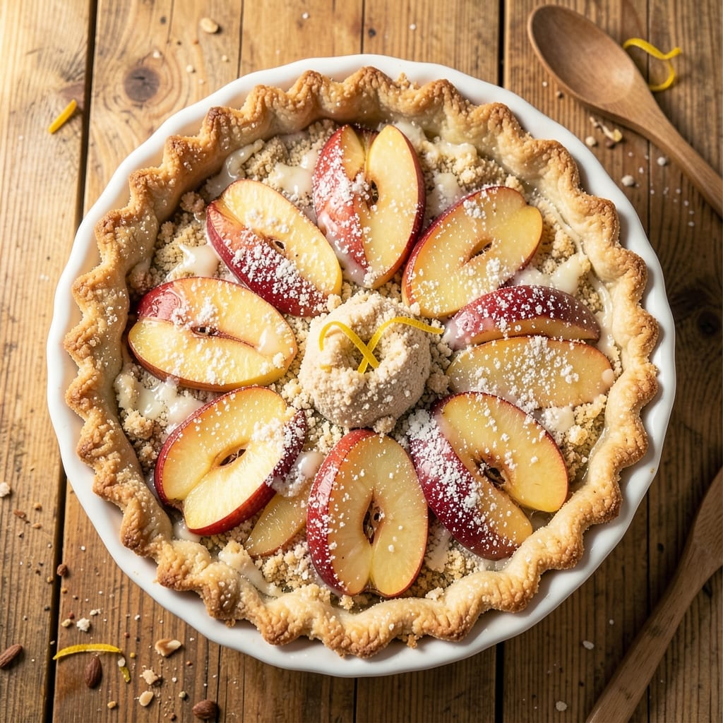 Almond Apple Pie Recipe: Nutty Crust Meets Spiced Fruit Bliss