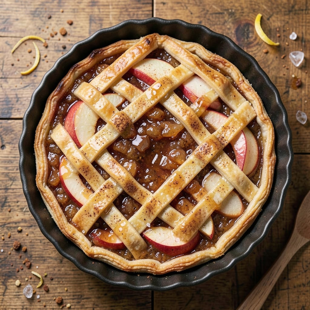 Apple Cider Tart Recipe: Spiced Autumn Filling in a Buttery Crust
