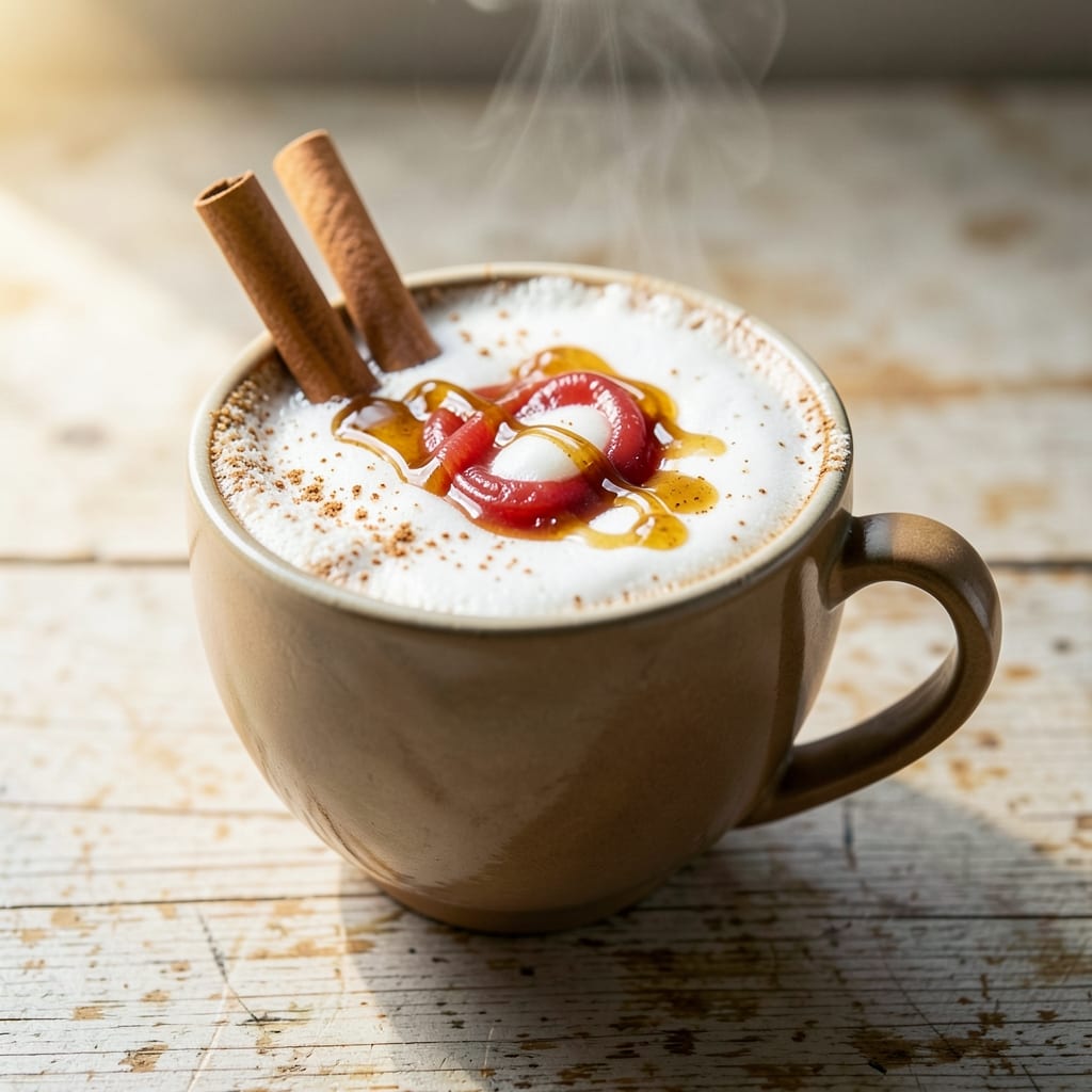 Apple Cinnamon Latte Recipe: Spiced Creamy Sip in 5 Minutes
