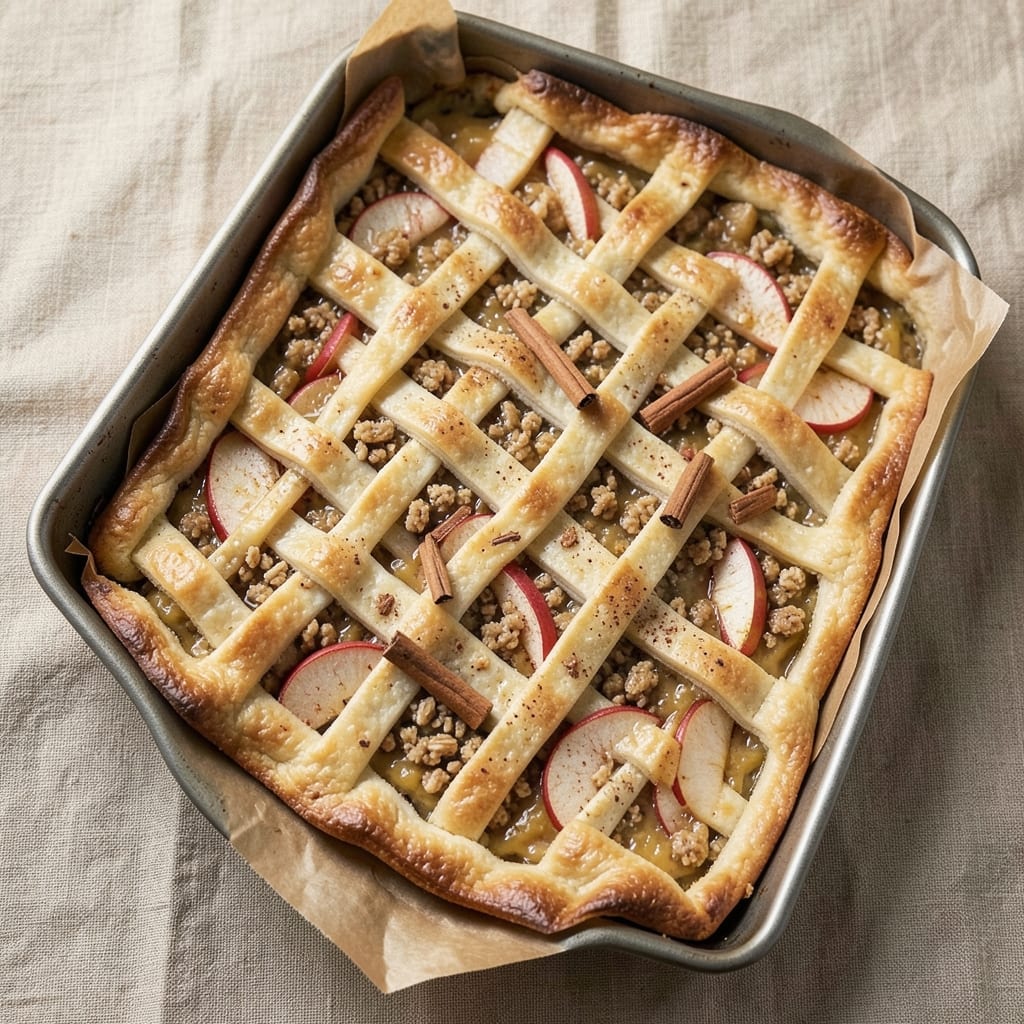 Ann Michael Maye's Apple Cinnamon Bars Recipe: Spiced Caramel Swirls With Buttery Crust