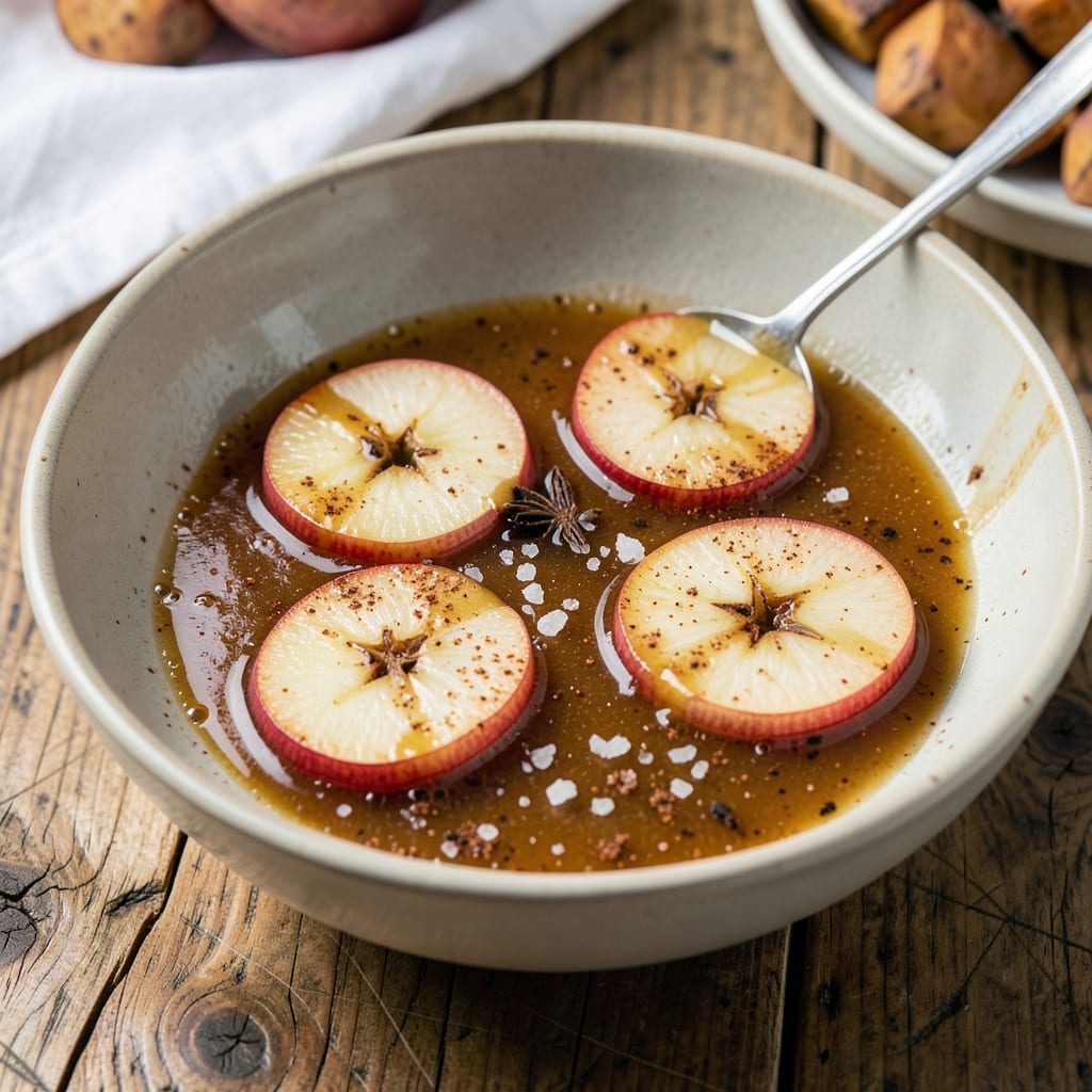 Apple Bourbon Sauce Recipe: Warm Spiced Apple-Bourbon Simmer for Roasts and Pork
