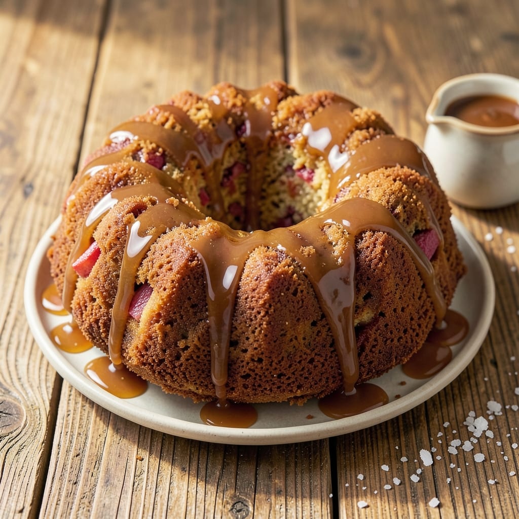 Apple Bundt Cake Recipe with Caramel Sauce: Warm Spiced Swirls and Gooey Caramel Drizzle