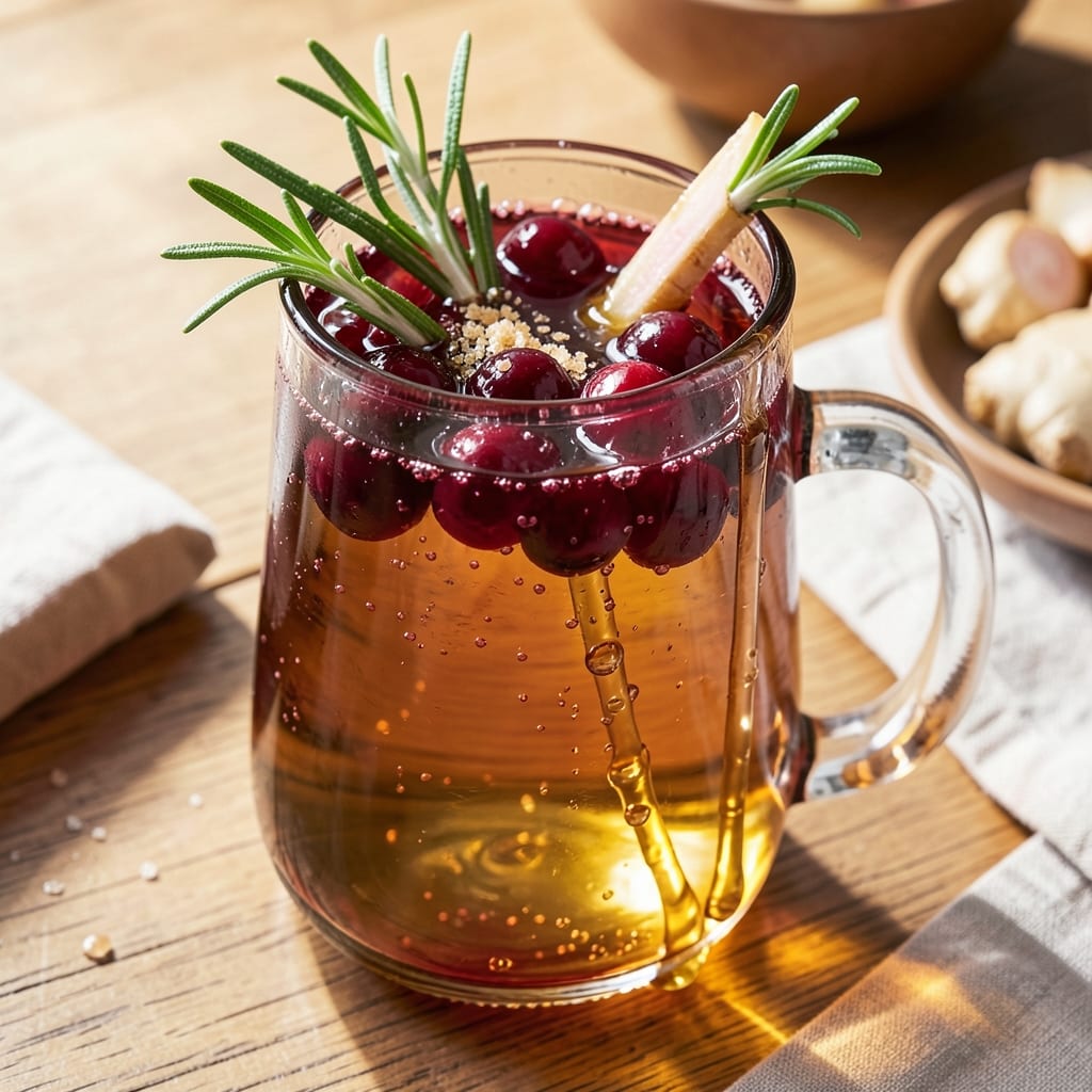 Apple Cider Vinegar Cranberry Drink Recipe: Sparkling Immunity Booster With Zesty Kick