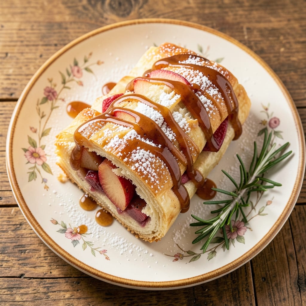 Apple Caramel Rolls Recipe: Warm Cinnamon-Spiced Swirls With Buttery Fondant Crown