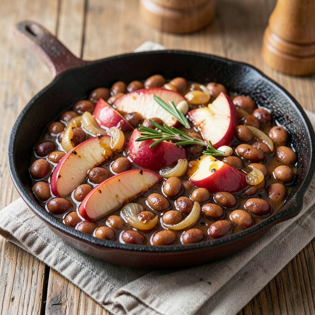 Apple Bourbon Baked Beans Recipe: Smoky-Sweet Depth in One Pot