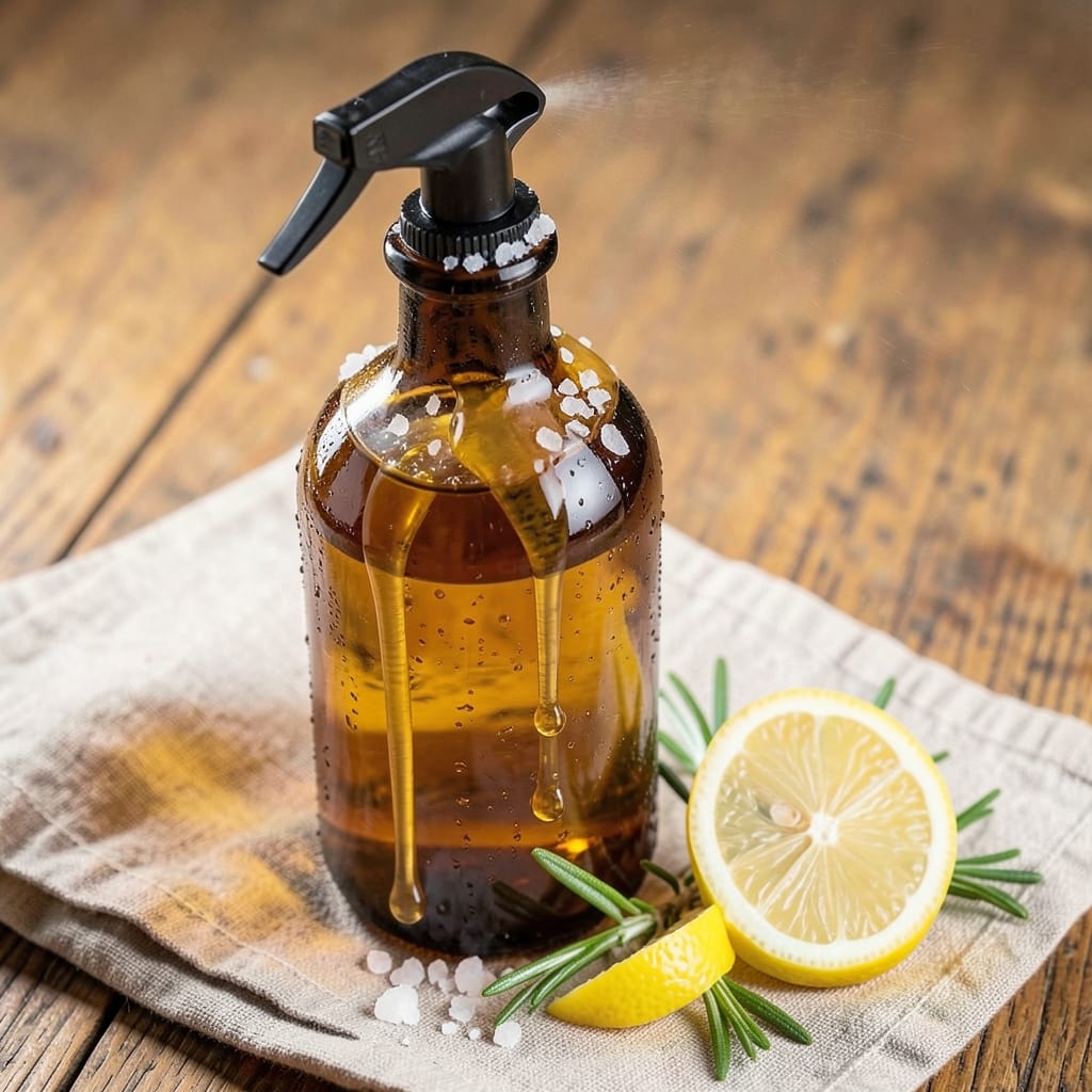 Apple Cider Vinegar and Apple Juice Spray Recipe: Zesty Refreshment for Salads and Dressings