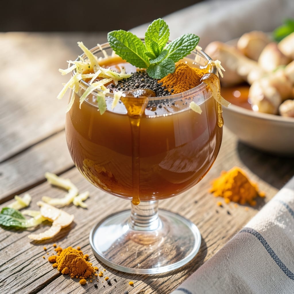 Apple Cider Vinegar, Ginger, and Turmeric Recipe: Anti-Inflammatory Elixir in Minutes