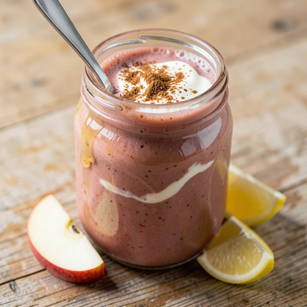 Apple Breakfast Smoothie Recipe: Spiced Cinnamon-Zing in 5 Minutes