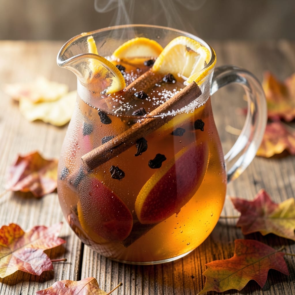 Apple Cider White Wine Sangria Recipe: Autumn Spice Infusion in 15 Minutes